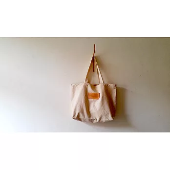 [Mestudio] 旅人的大包-厚實立體棉厚質麻布包