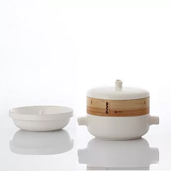 【博客來週慶限定】[JIA Inc.]蒸鍋蒸籠+蒸缽明星組合 (送點心匙)