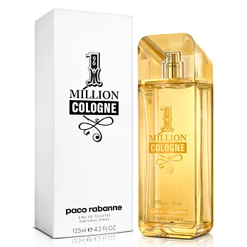 Paco Rabanne 1M百萬男性古龍水-Tester(125ml)