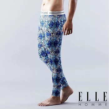 ELLE HOMME數位印花內搭褲 - ZIVEL/布萊斯M藍色