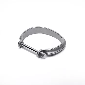 【鎖．環】Clamp Bracele(S、銀)