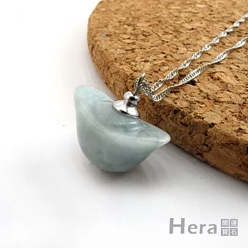 【Hera】赫拉 頂級天然A貨翡翠迎財元寶項鍊