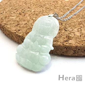 【Hera】赫拉 頂級天然玉石慈悲觀音項鍊