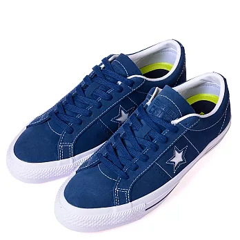 【G.T Company】Converse One Star Pro 麂皮低統男鞋7.5藍色