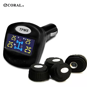 CORAL TPMS-403DIY 胎外式無線胎壓偵測器