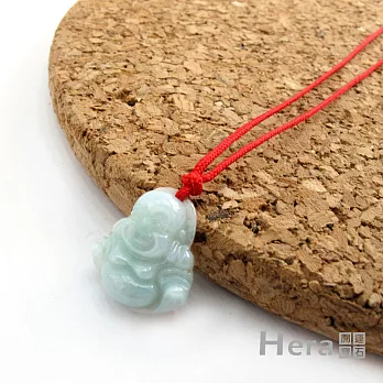 【Hera】赫拉 頂級天然A貨翡翠笑彌勒項鍊-孩童版