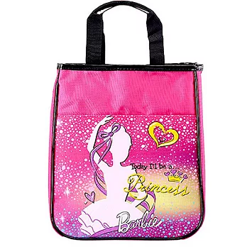 芭比Barbie 時尚公主手提包-桃紅