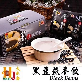 大禾金 黑豆燕麥飲 (無糖無奶) (30gX15包)X3盒