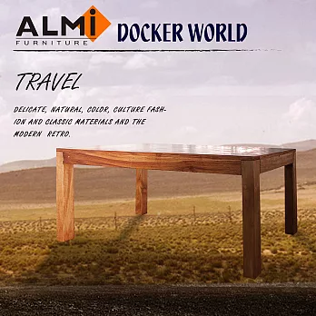 【ALMI】DOCKER WORLD- DINING TABLE160x80 晚餐桌