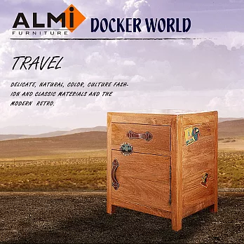 【ALMI】DOCKER WORLD- DOBW BEDSIDE 床頭櫃