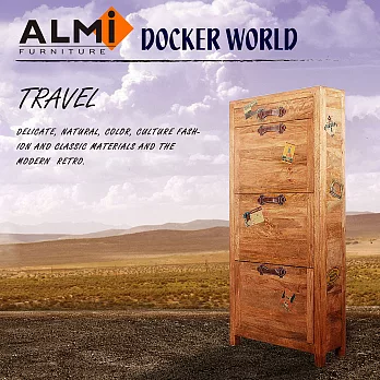 【ALMI】DOCKER WORLD- DOBW SHOE RACK 玄關鞋櫃