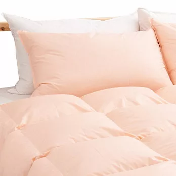 【遊遍天下】MIT台灣製舒眠羽絨枕(二入)活力橘