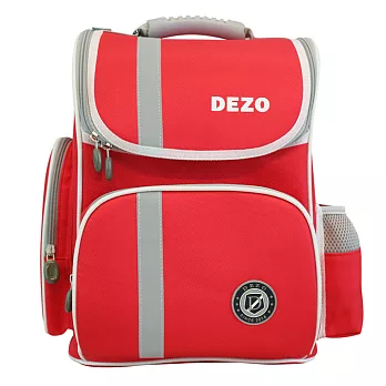 【DEZO迪諾】立體護脊書包 共4色可選紅色