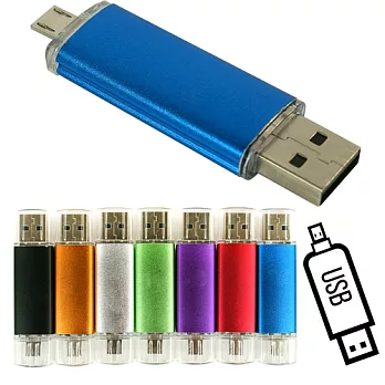 ☆手機與電腦兩用隨身碟!! 8G☆ Micro USB & USB OTG 提升手機與平版電腦的容量紅色