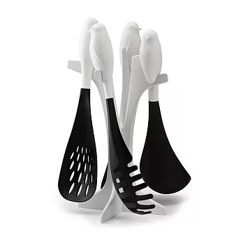 QUALY 雀兒廚湯勺組（白）