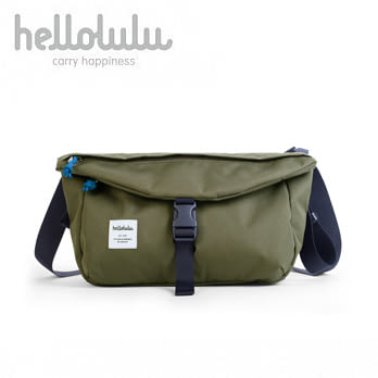 Hellolulu-Duff-All Day肩背包(橄欖綠)