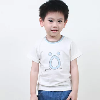 【minihope】大眼O品牌短袖上衣120米