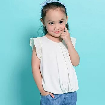 【minihope】優雅壓褶甜美上衣130米