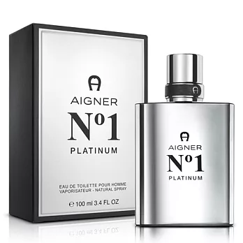 Aigner 愛格納 No.1白金男性香水(100ml)-送品牌包