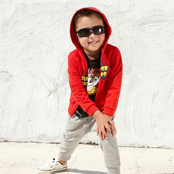 【SNOOPY】超級英雄造型連帽外套100紅