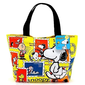 SNOOPY【歡樂時光】迷你帆布包