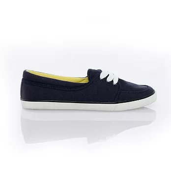 TOP GIRL-純棉帆布鞋5.5藍