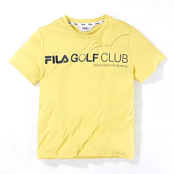 【FILA】經典款休閒上衣125黃