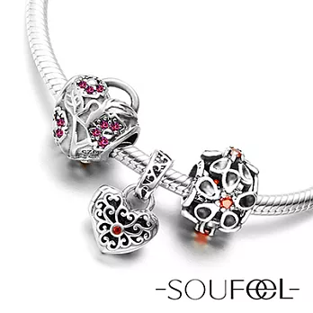 【SOUFEEL charms】925純銀串珠套組(S05)