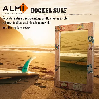 【ALMI】DOCKER SURF- MIRROR 60x80 造型掛鏡