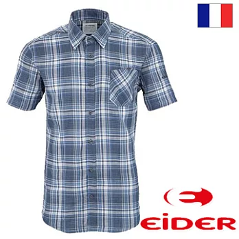法國【EiDER】男多功能短袖襯衫 / 5EIV2939L夜影色