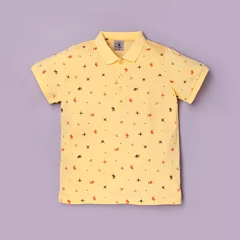 【SBPRC】滿版印花POLO衫XL黃