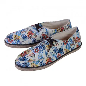 【UH】VANS - 夏日扶桑花帆布休閒鞋(男款)25.5cm - 扶桑花