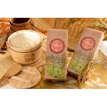 【食在安市集】天賜糧源：有機白米6包分享組(1公斤/包)