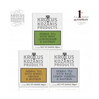 【食在安市集】Natural Joy：番紅花茶飲舒壓組合3盒(10包/盒)