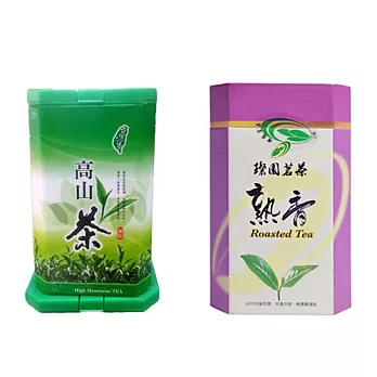 【食在安市集】家禾製茶：有機手採青茶*1罐(150g)+ 有機手採炭焙烏龍茶*1罐(150g)