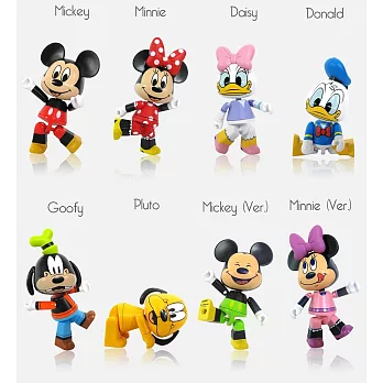 【U】COSMI - Disney米奇家族系列全套公仔(含隱藏款共9支)