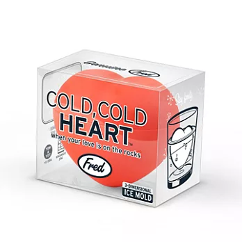 【蘭堂創意】COLD,COLD HEART 3D立體心型製冰容器