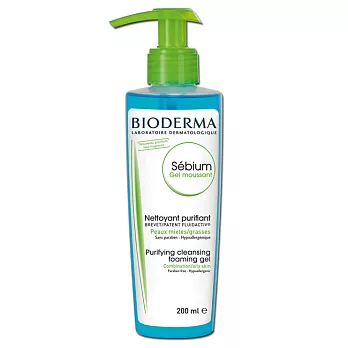 BIODERMA法國貝德瑪 淨妍 潔膚凝膠 200 ml