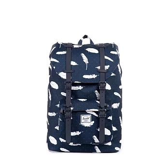 【G.T Company】Herschel Little America Mid-Volume 後背包藍/白羽毛