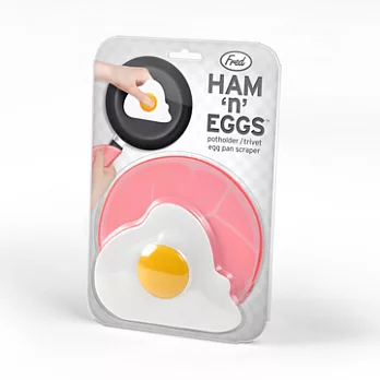 【蘭堂創意】Ham n Eggs火腿蛋造型隔熱墊