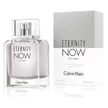 【Calvin Klein 卡文克萊】Now即刻永恆男性淡香水100ml(贈BOSS自信體香膏75ml+紙袋)