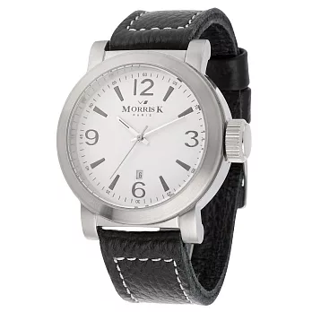 【MORRIS K】羅志祥代言 經典復古大三針時尚腕錶 MK12025-DA03
