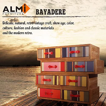 【ALMI】DOCKER BAYADERE- ASYMMETRIC 8 DRAWER 八抽櫃