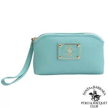 SANTA BARBARA POLO．聖大保羅 - 幸福微糖系列 手拿式零錢包-薄荷綠