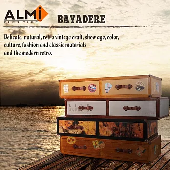 【ALMI】DOCKER BAYADERE- ASYMETRIQUE 8T 八抽收納櫃