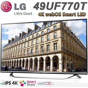 LG֪ 494K webOS Smart LEDGq(49UF770T)e7-11§600