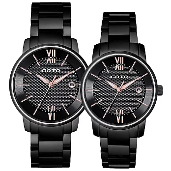 GOTO 星之碎片時尚對錶-黑