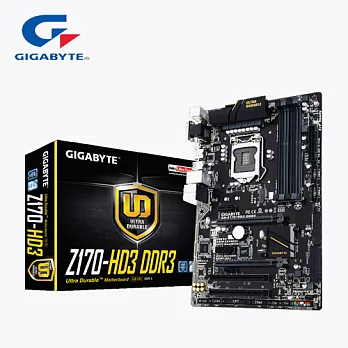 GIGABYTE 技嘉 GA-Z170-HD3 主機版