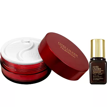 ESTEE LAUDER 雅詩蘭黛 超能紅石榴微循環雙效面膜(50ml+30ml)+小特潤(7ml)