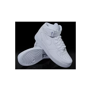 【G.T Company】Nike Air Force 1 Mid 07 復古男段8白色